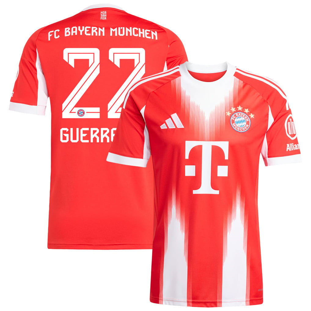 Raphaël Guerreiro 22 Bayern Munich 25/26 Home Men Jersey - Red