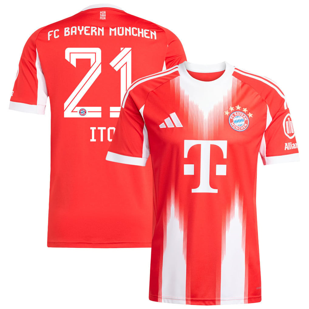 Hiroki Ito 21 Bayern Munich 25/26 Home Men Jersey - Red