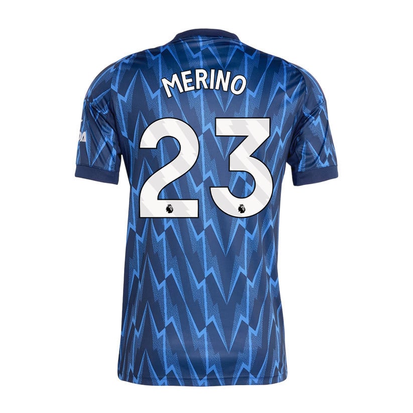 Mikel Merino 23 Arsenal 25/26 Away Men Jersey - Navy Blue