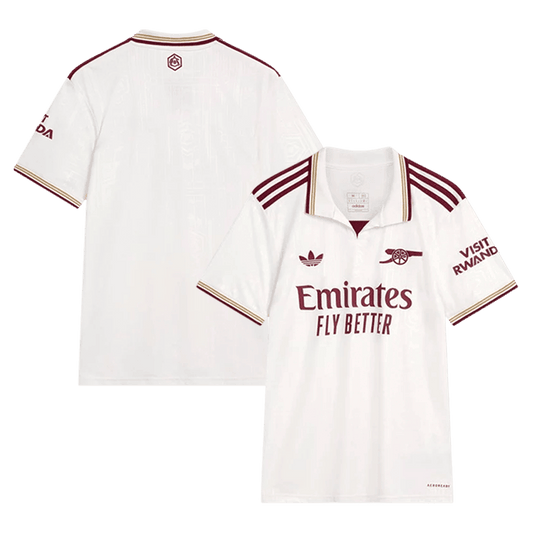 Arsenal 25/26 Third Men Jersey - White
