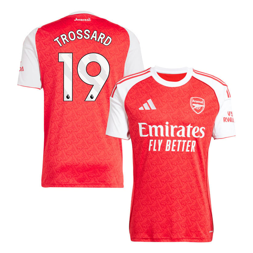 Leandro Trossard 19 Arsenal 25/26 Home Men Jersey - Red/White