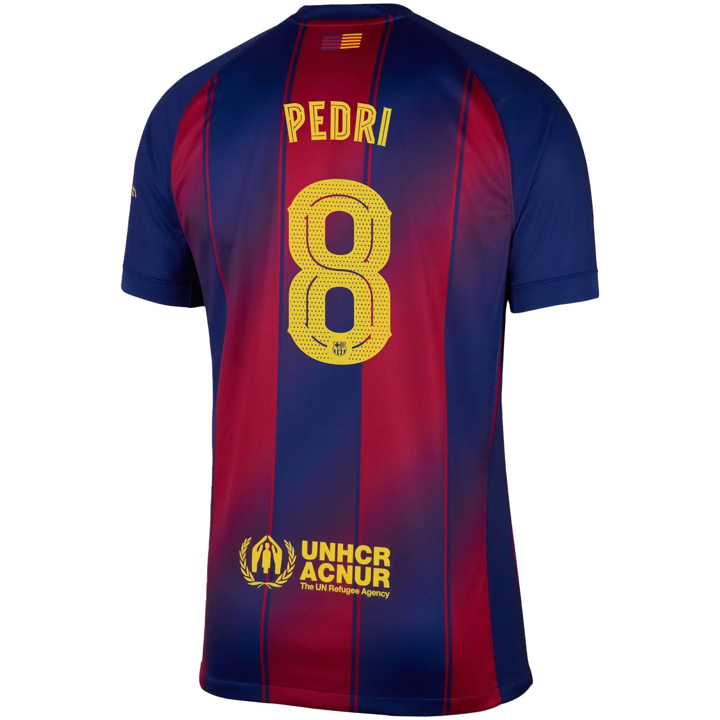Pedri 8 Barcelona 25/26 Home Men Jersey - Red/Blue