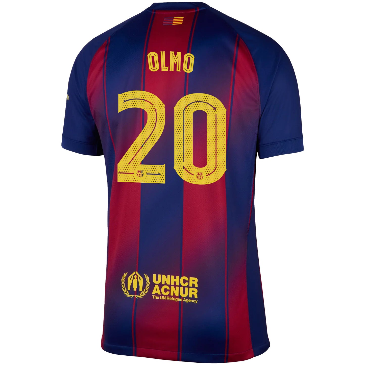 Dani Olmo 20 Barcelona 25/26 Home Men Jersey - Red/Blue
