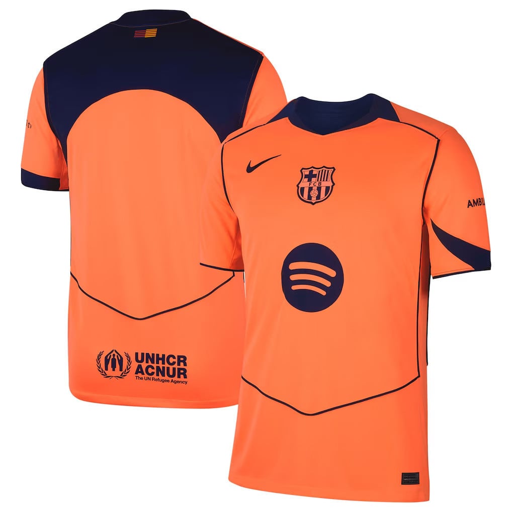 Barcelona 25/26 Third Men Jersey - Orange