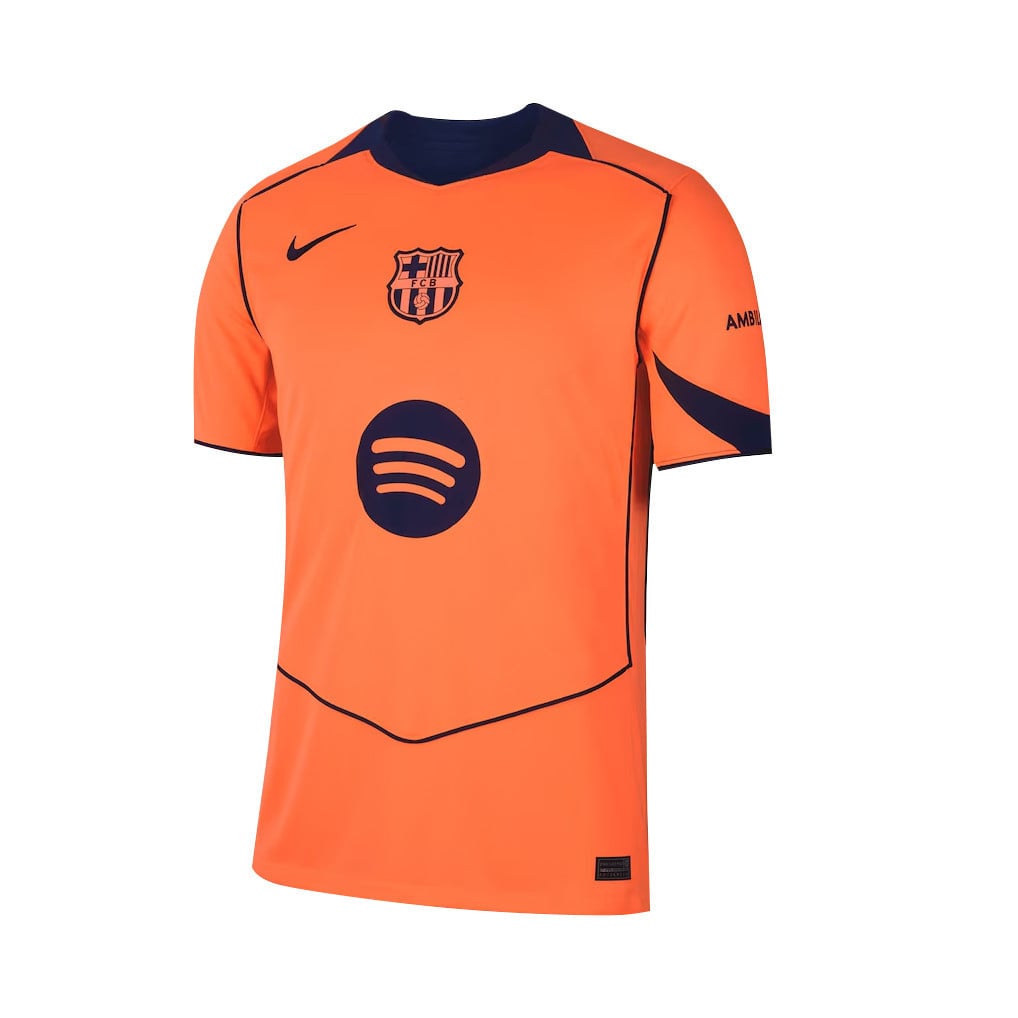 Alejandro Balde 3 Barcelona 25/26 Third Men Jersey - Orange