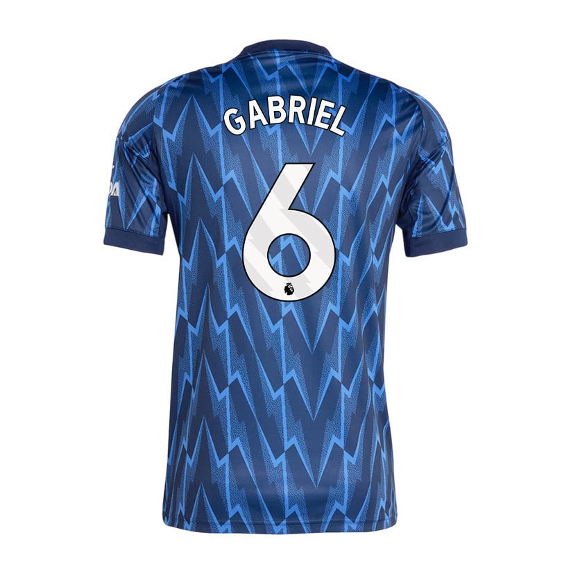 Gabriel 6 Arsenal 25/26 Away Men Jersey - Navy Blue