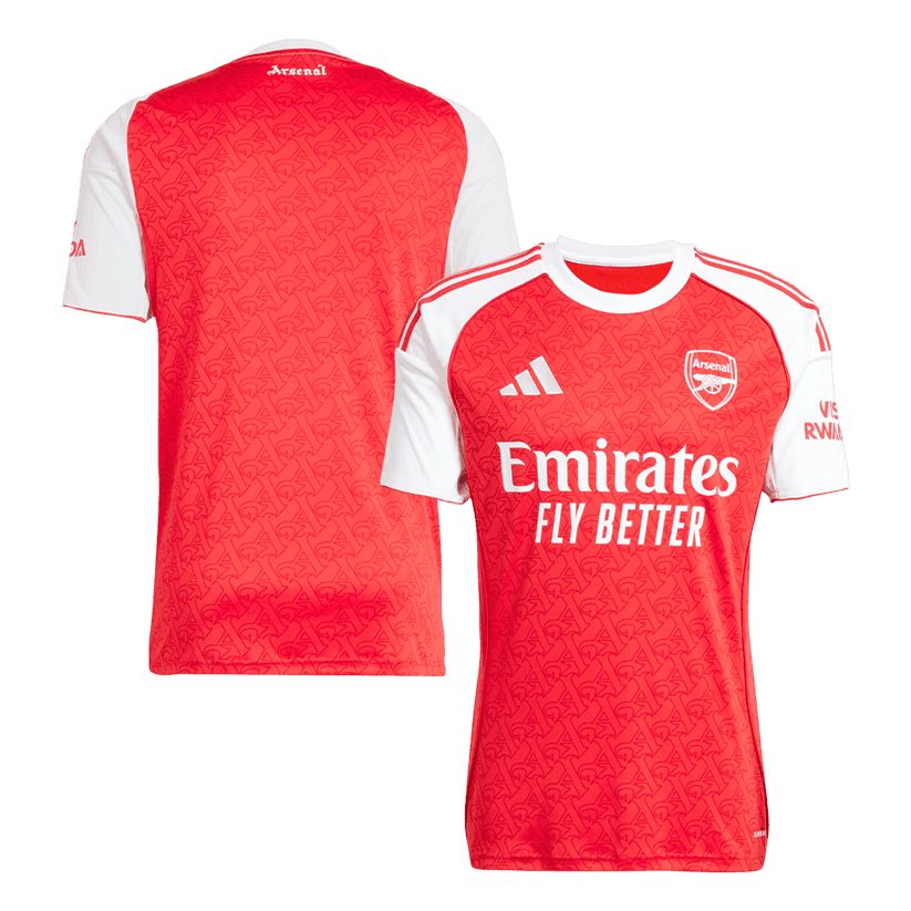 Arsenal 25/26 Home Men Jersey - Red/White