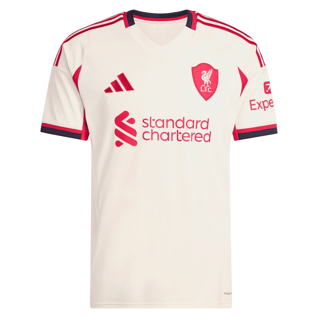 Rhys Williams 46 Liverpool 25/26 Away Men Jersey - Off-white