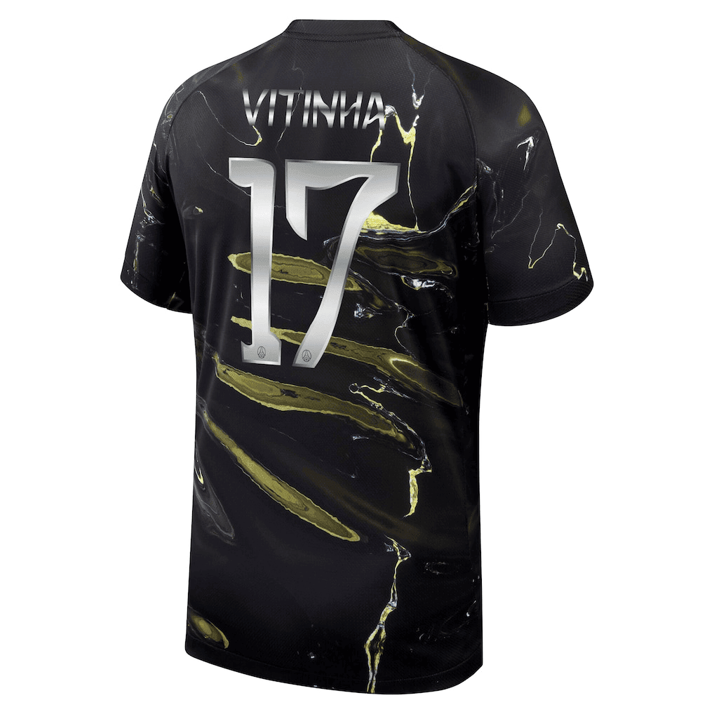 Vitinha 17 Paris Saint-Germain Jordan Night Edition 2025/26 Cup Printing Jersey - Men