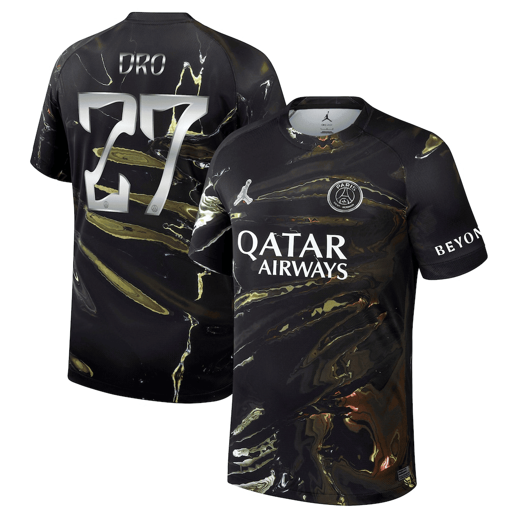 Dro 27 Paris Saint-Germain Jordan Night Edition 2025/26 Cup Printing Jersey - Men