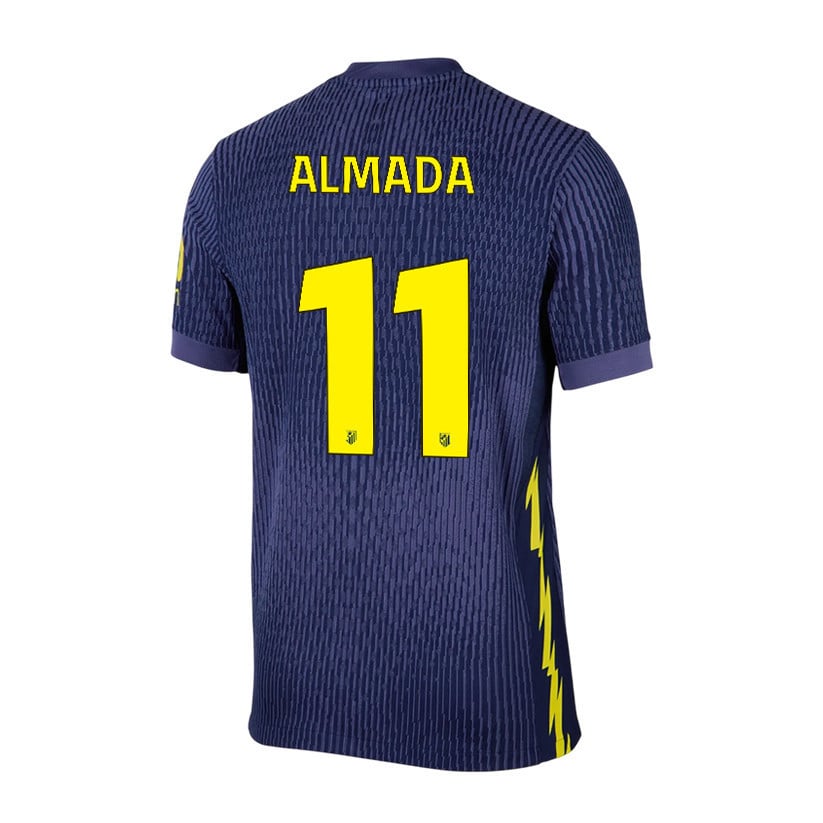Thiago Almada 11 Atlético Madrid 25/26 Away Men Jersey - Navy/Yellow