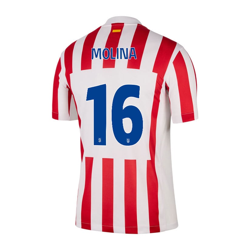Nahuel Molina 16 Atlético Madrid 25/26 Home Men Jersey - Red/White