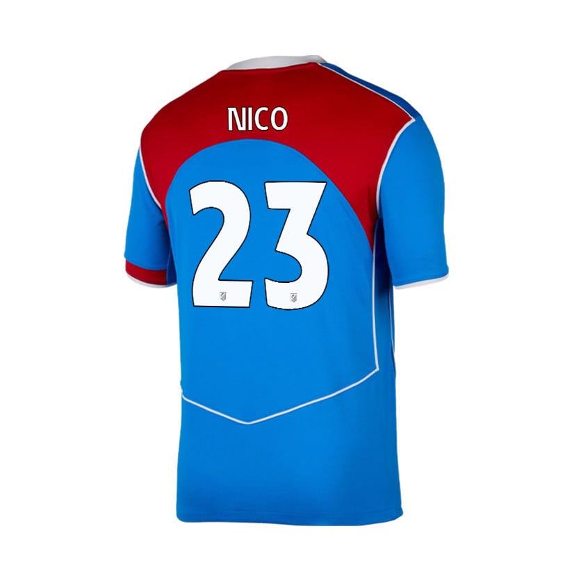 Nicolás González 23 Atlético Madrid 25/26 Third Men Jersey - Blue/Red