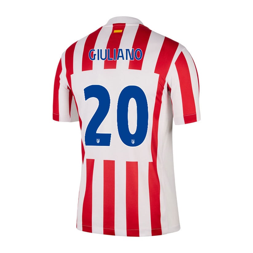 Giuliano Simeone 20 Atlético Madrid 25/26 Home Men Jersey - Red/White