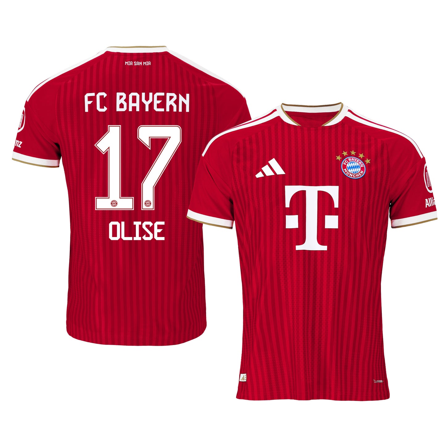 Michael Olise 17 Bayern Munich 2026/27 Home Jersey - Men, Red