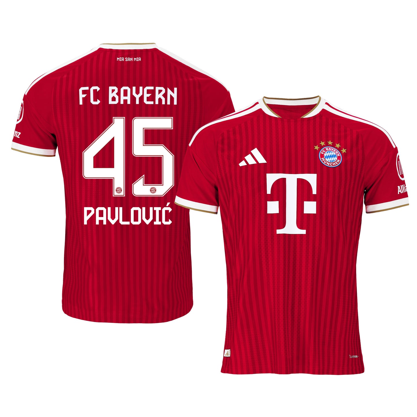 Aleksandar Pavlović 45 Bayern Munich 2026/27 Home Jersey - Men, Red
