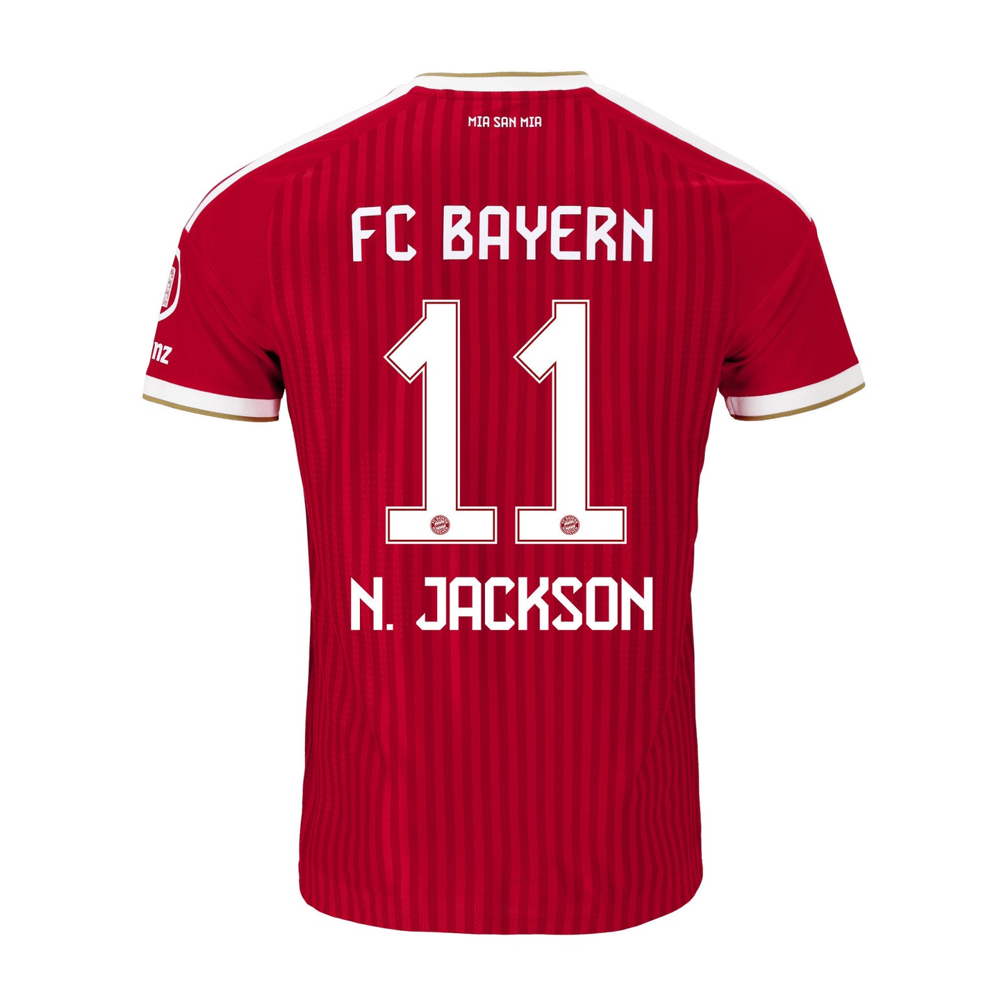 Nicolas Jackson 11 Bayern Munich 2026/27 Home Jersey - Men, Red