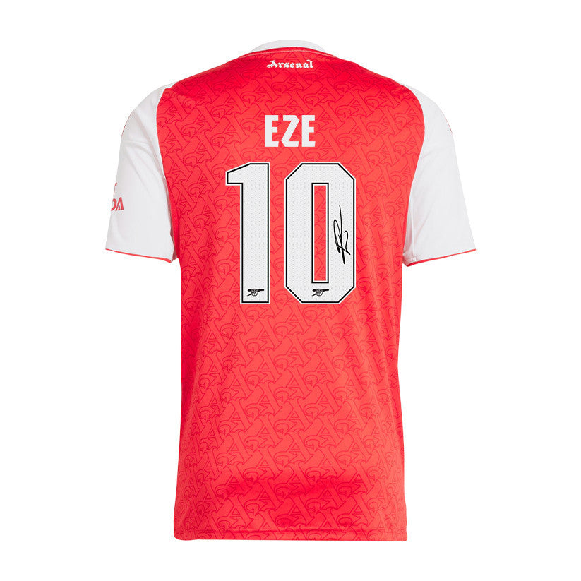 Eberechi Eze 10 Signature Arsenal 25/26 Home Men Jersey - White/Red