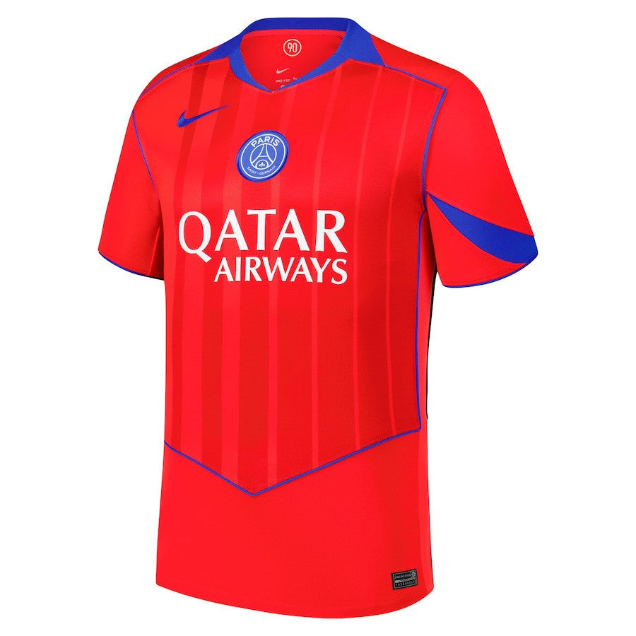 Randal Kolo Muani 23 Paris Saint-Germain 2025/26 Third Men Jersey - Red