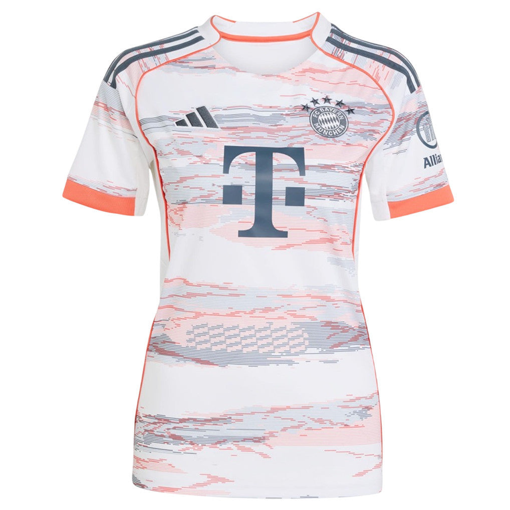 Nicolas Jackson 11 Bayern Munich 25/26 Away Women Jersey - White