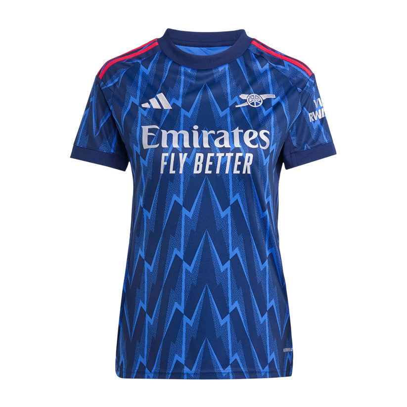 William Saliba 2 Arsenal 25/26 Away Women Jersey - Navy Blue