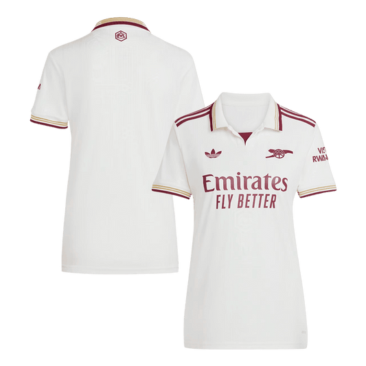 Arsenal 25/26 Third Women Jersey - White