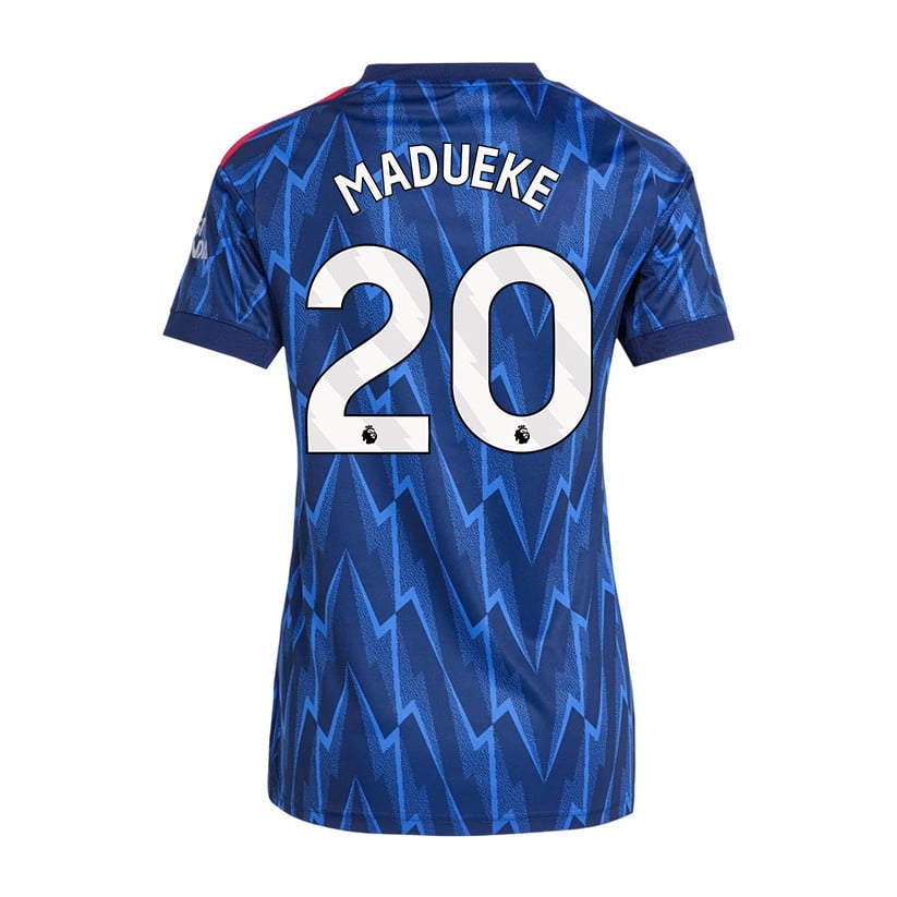 Noni Madueke 20 Arsenal 25/26 Away Women Jersey - Navy Blue