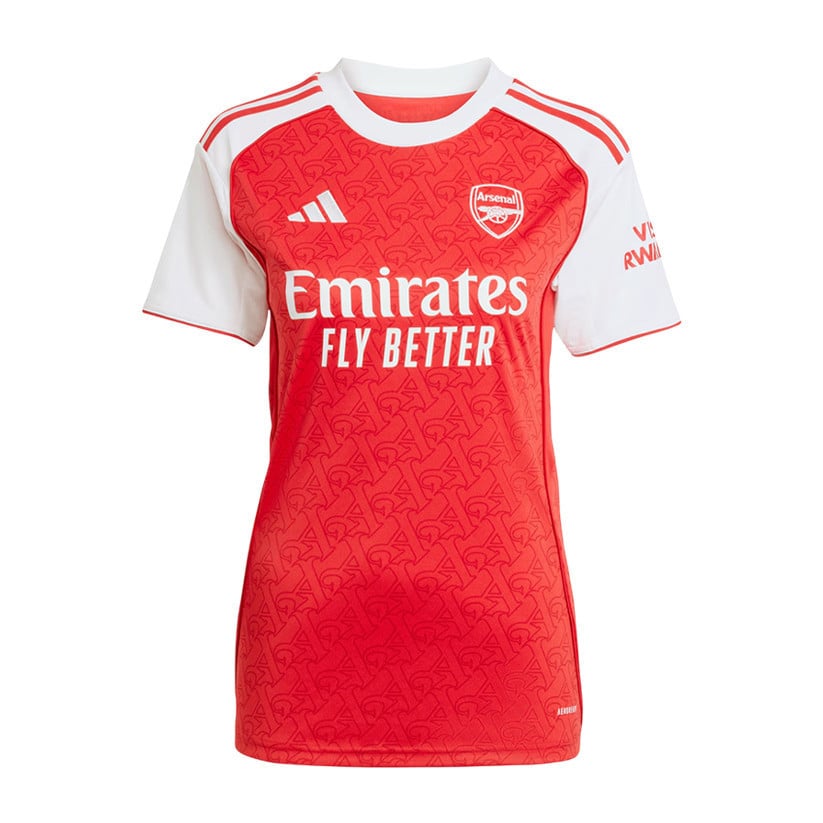 Mikel Merino 23 Arsenal 25/26 Home Women Jersey - Red/White