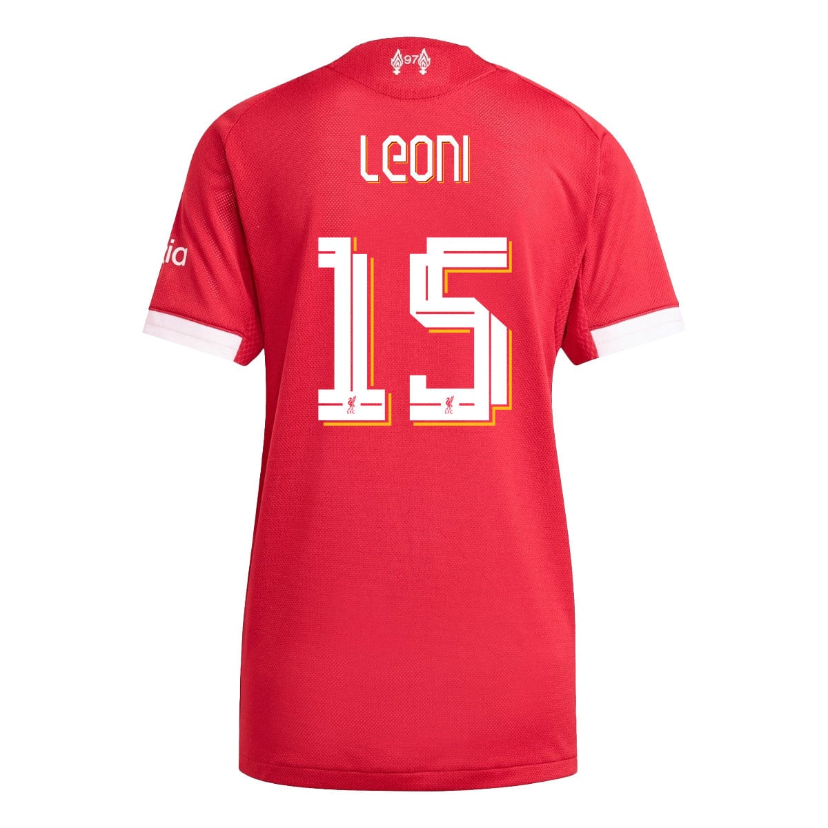 Giovanni Leoni 15 Liverpool 25/26 Home Women Jersey - Red