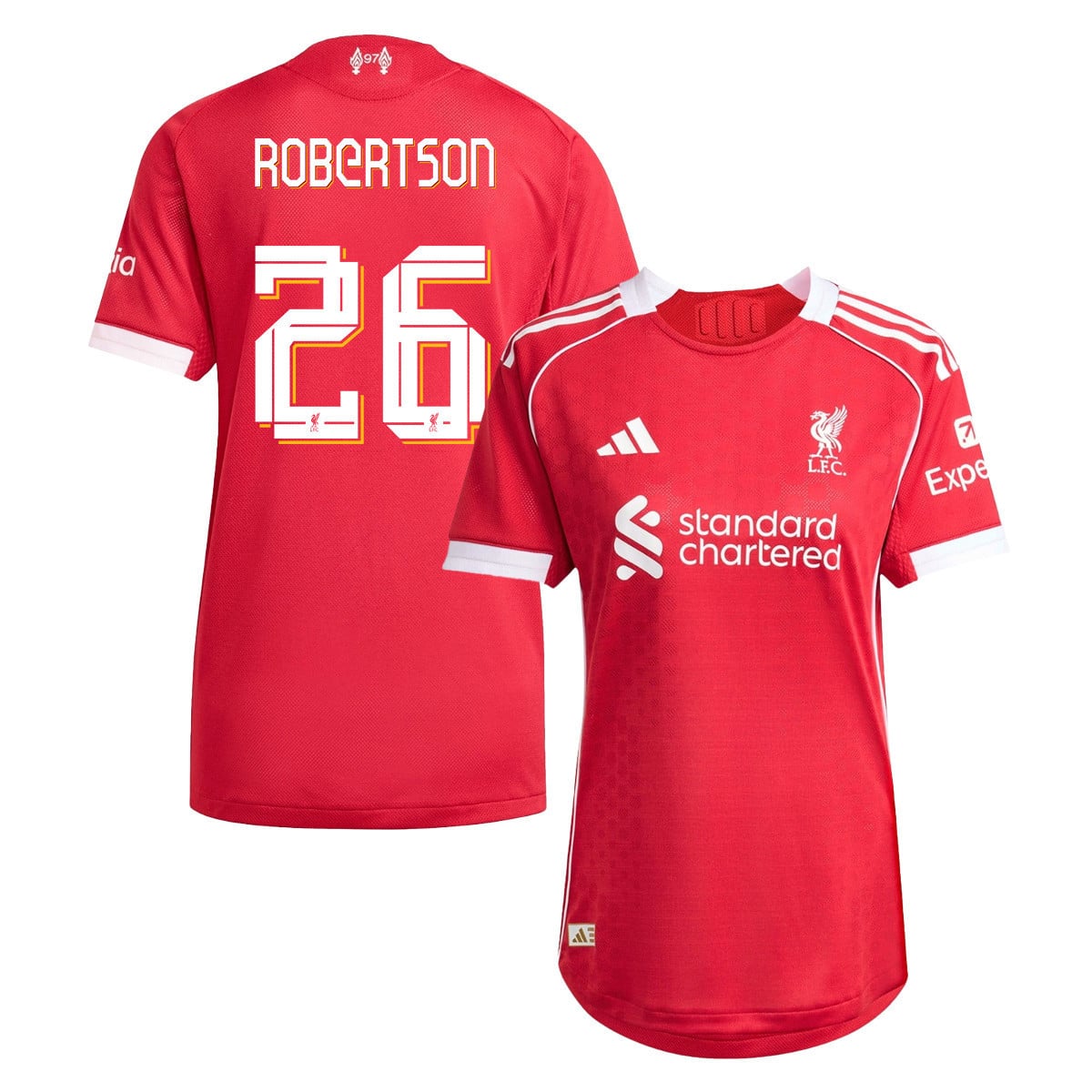 Andy Robertson 26 Liverpool 25/26 Home Women Jersey - Red
