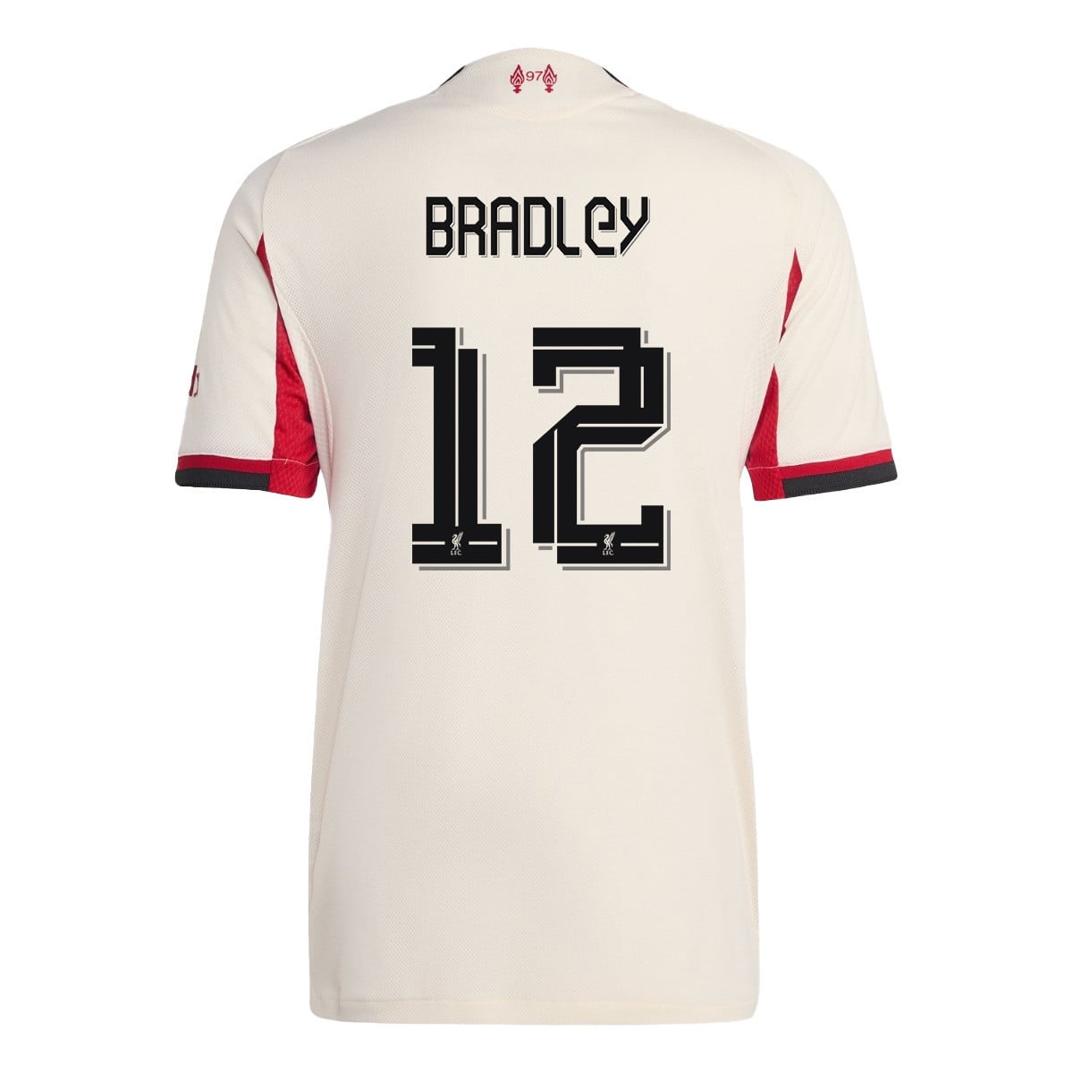 Conor Bradley 12 Liverpool 25/26 Away Women Jersey - Off-white