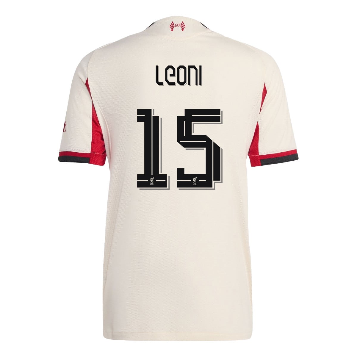 Giovanni Leoni 15 Liverpool 25/26 Away Women Jersey - Off-white