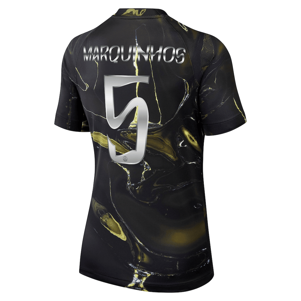 Marquinhos 5 Paris Saint-Germain Jordan Night Edition 2025/26 Cup Printing Jersey - Women