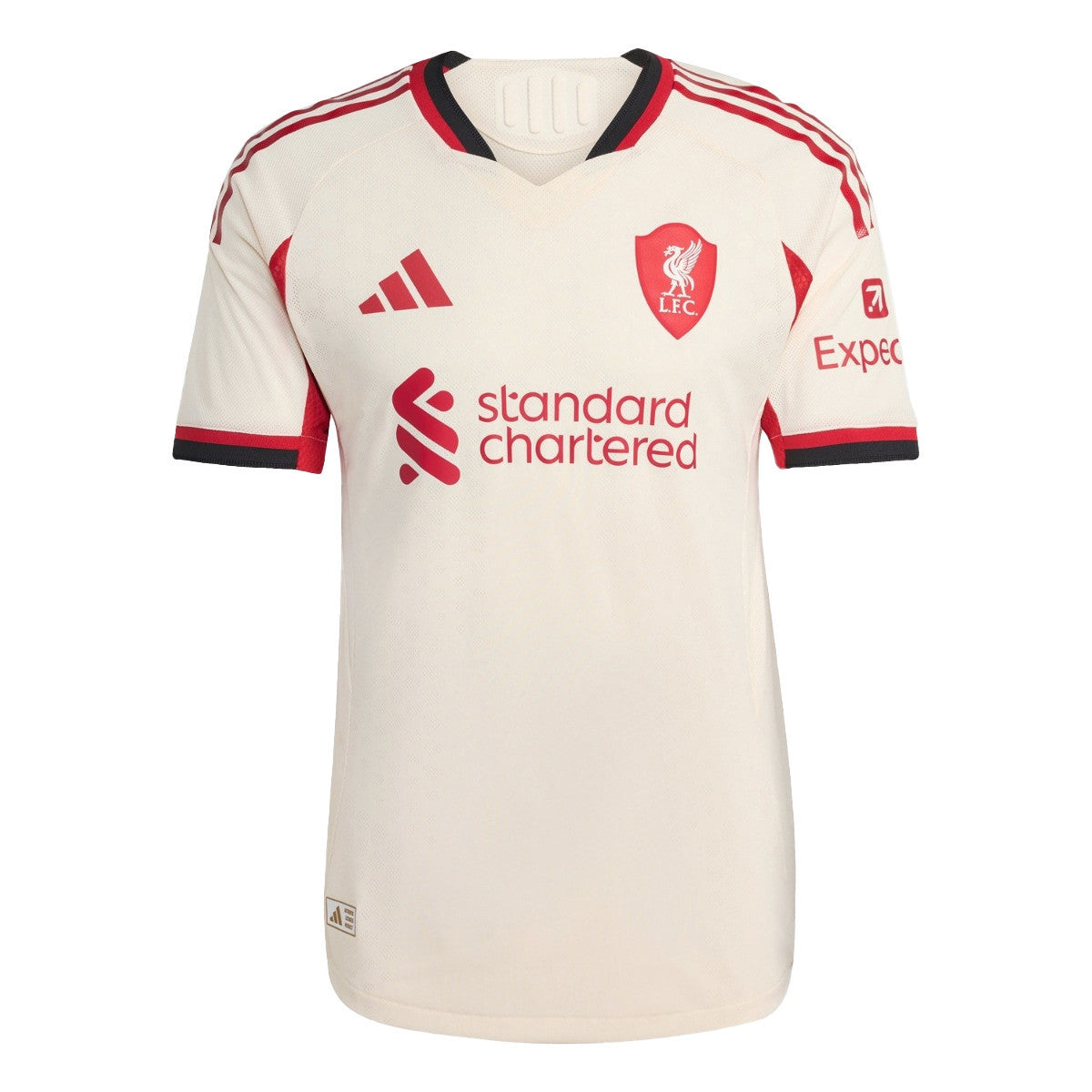 Calvin Ramsay 47 Liverpool 25/26 Away Women Jersey - Off-white