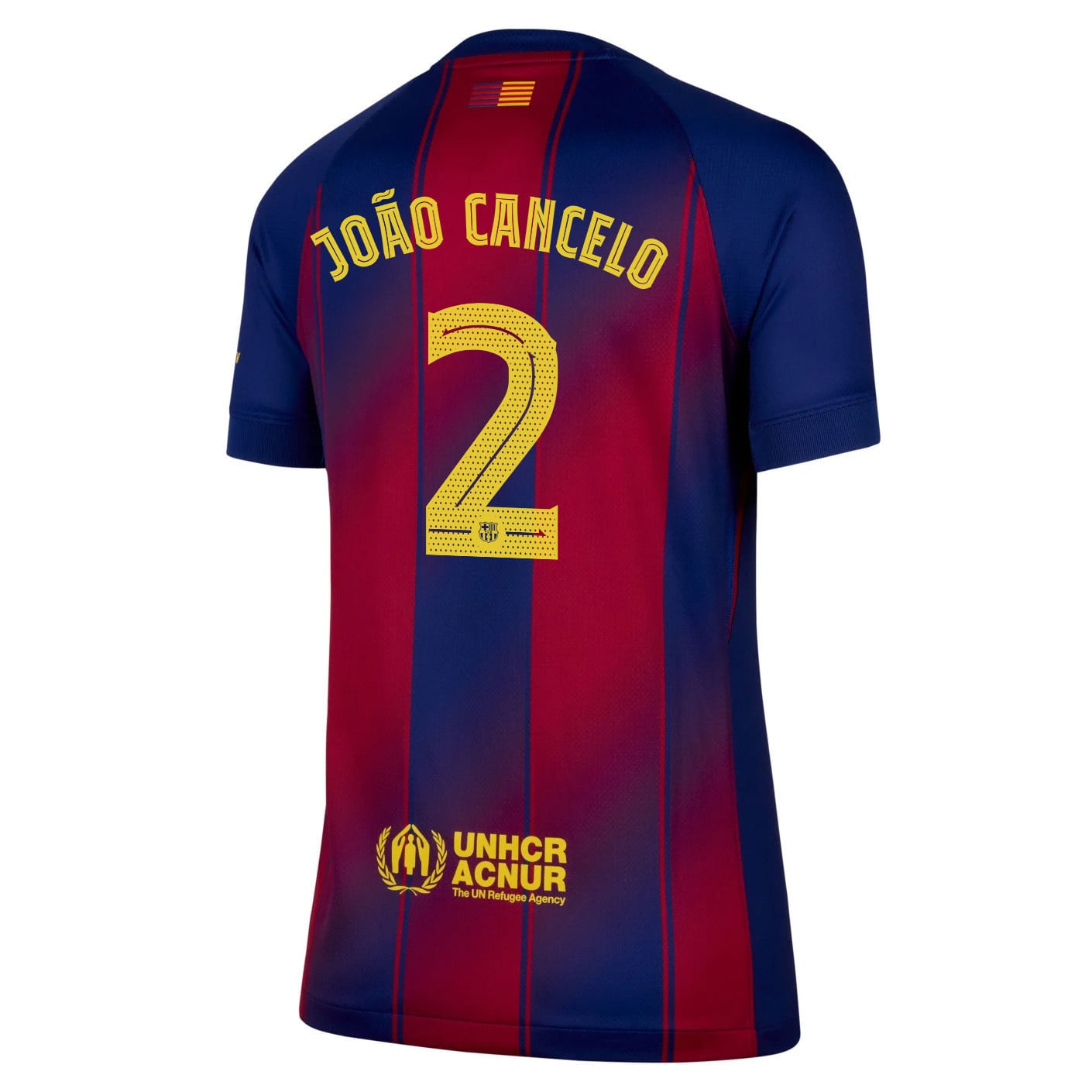João Cancelo 2 Barcelona 25/26 Home Women Jersey - Navy