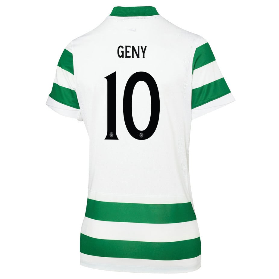 Geny Catamo 10 Sporting CP 25/26 Home Women Jersey - Green/White