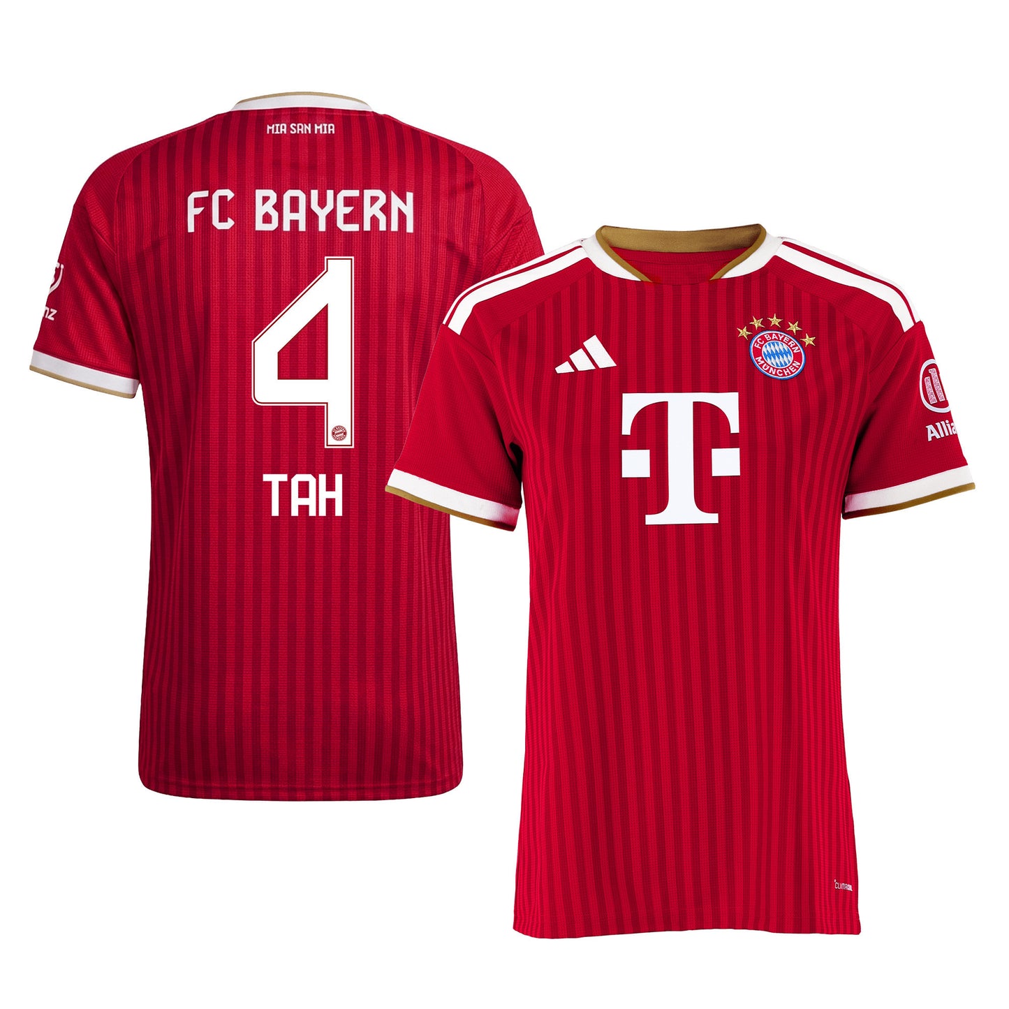 Jonathan Tah 4 Bayern Munich 2026/27 Women's Home Jersey - Red