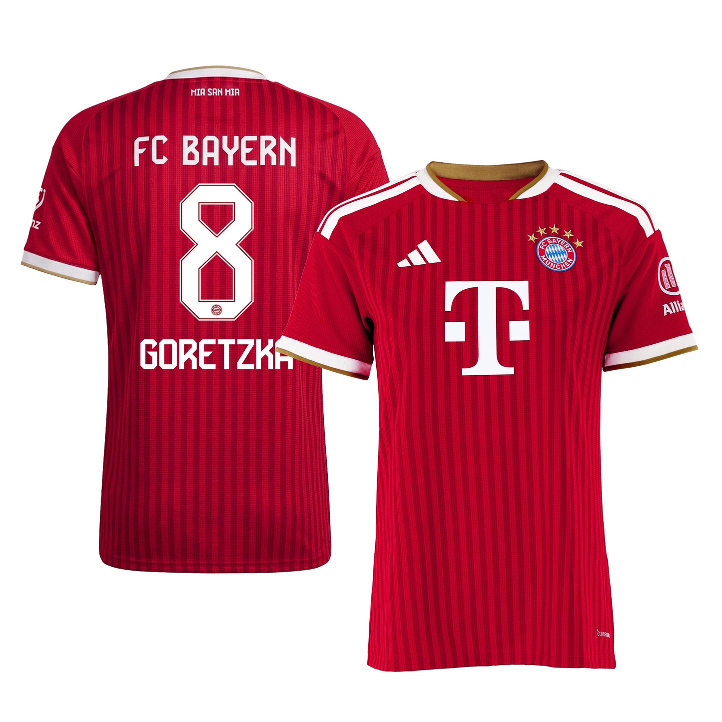 Leon Goretzka 8 Bayern Munich 2026/27 Women's Home Jersey - Red