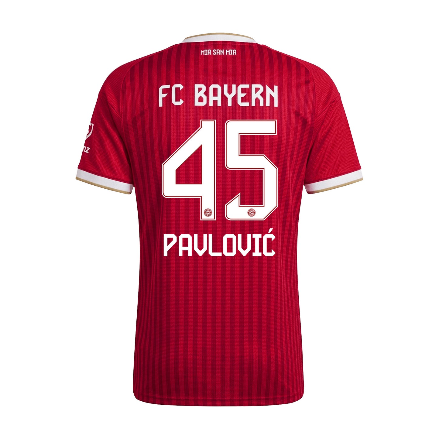 Aleksandar Pavlović 45 Bayern Munich 2026/27 Women's Home Jersey - Red