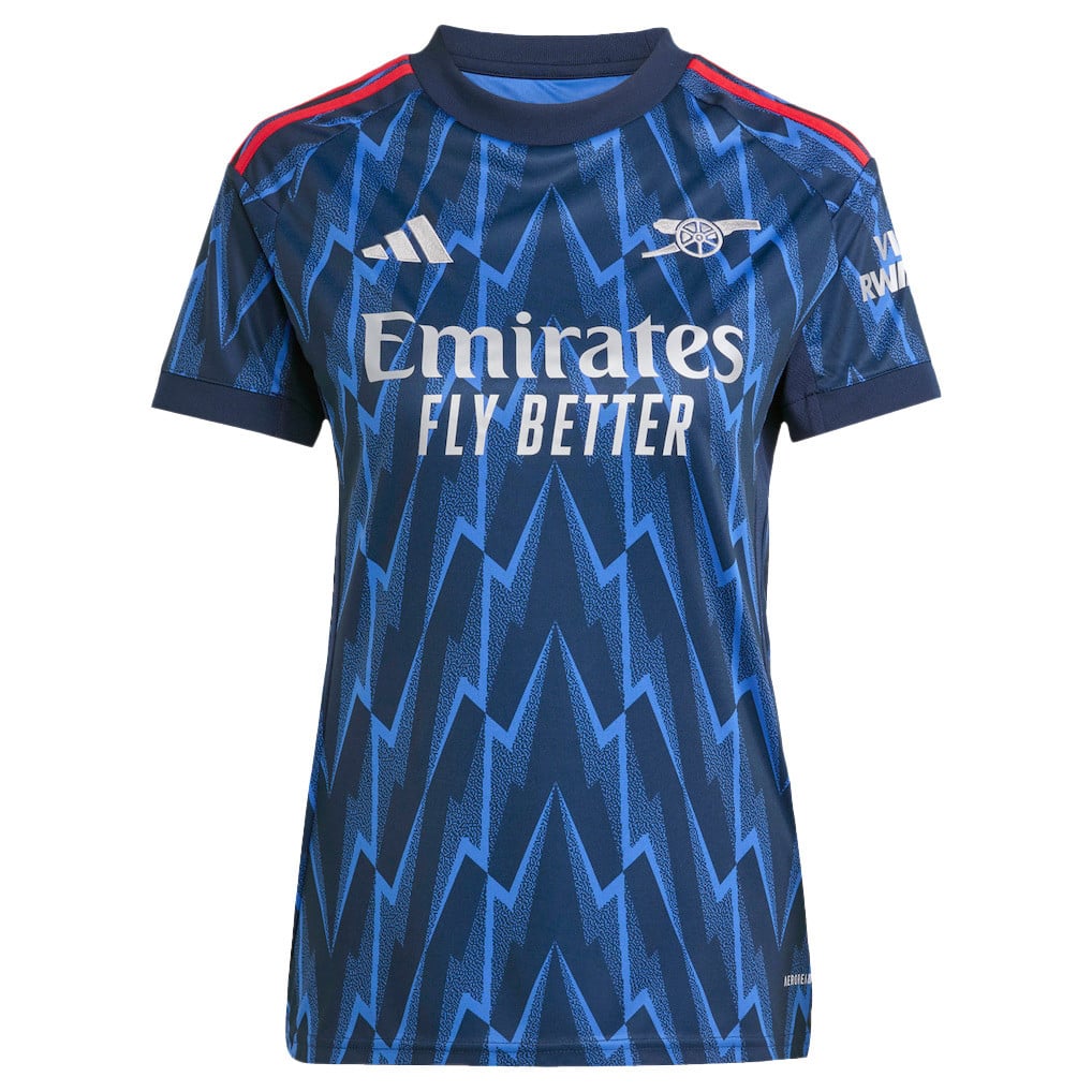 Eberechi Eze 10 Signature Arsenal 25/26 Away Women Jersey - Navy Blue
