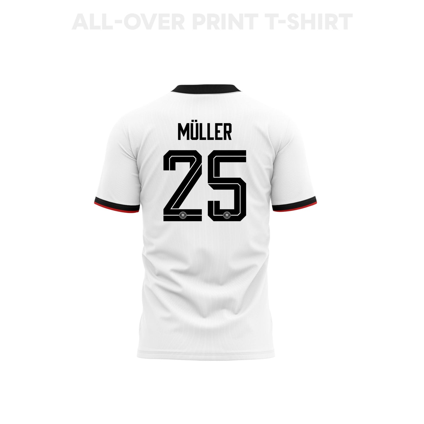 Thomas Müller 25 Germany 2026 Home 3D T-Shirt Fully Printed – Unisex, White