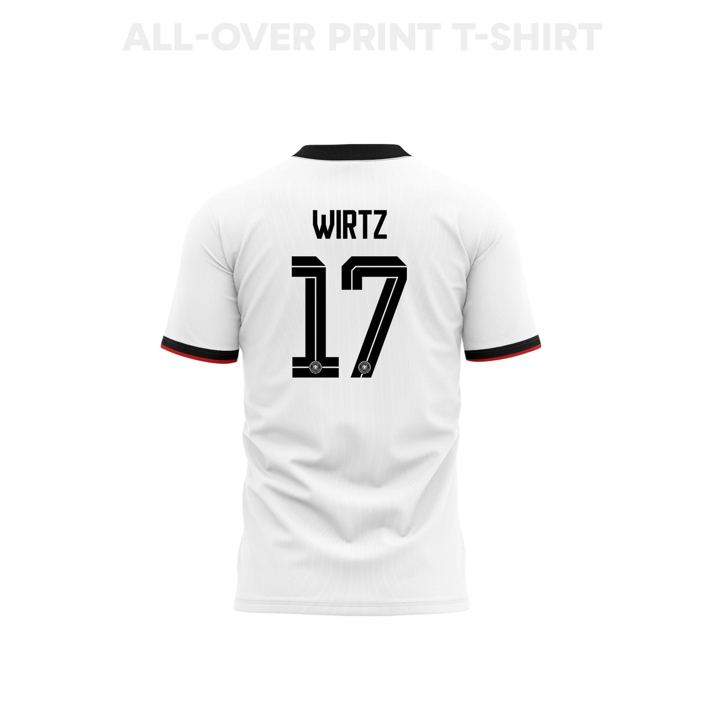 Florian Wirtz 17 Germany 2026 Home 3D T-Shirt Fully Printed – Unisex, White