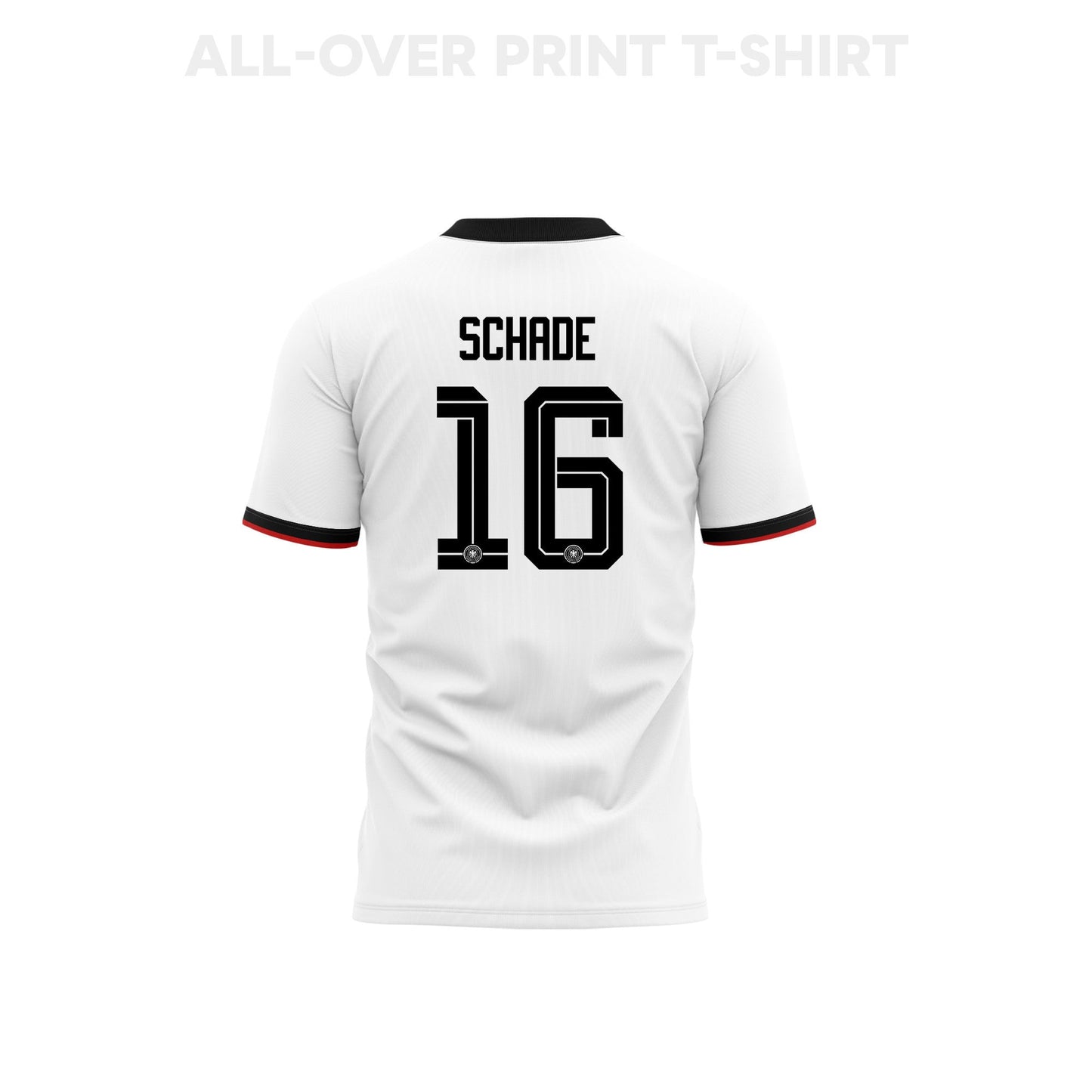 Kevin Schade 16 Germany 2026 Home 3D T-Shirt Fully Printed – Unisex, White