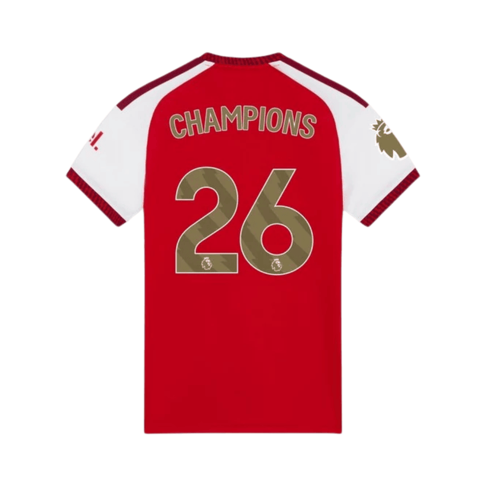 Arsenal 2026/27 Premier League Champions Home Jersey - Women, Red