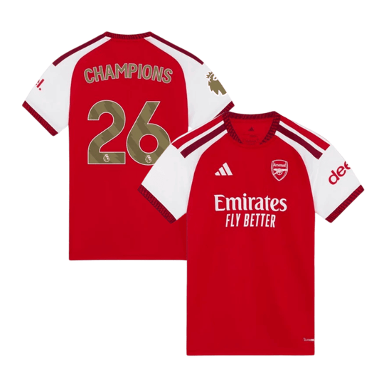 Arsenal 2026/27 Premier League Champions Home Jersey - Women, Red