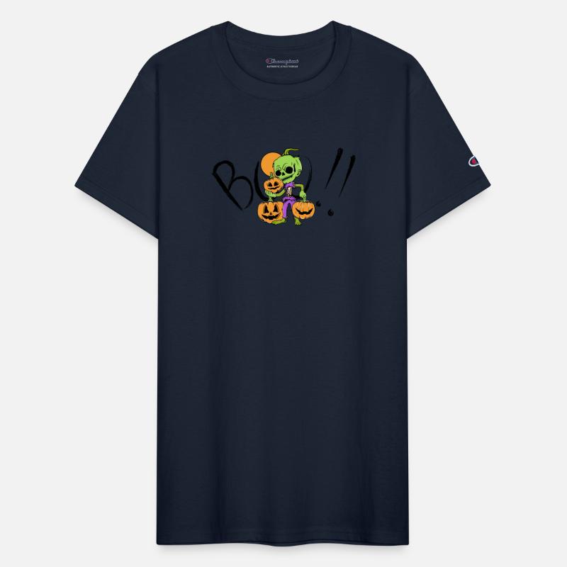 Ghost Pumpkin Halloween T Shirt 1