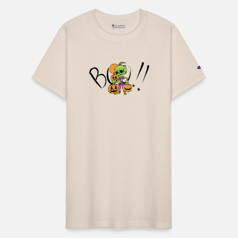 Ghost Pumpkin Halloween T Shirt 1