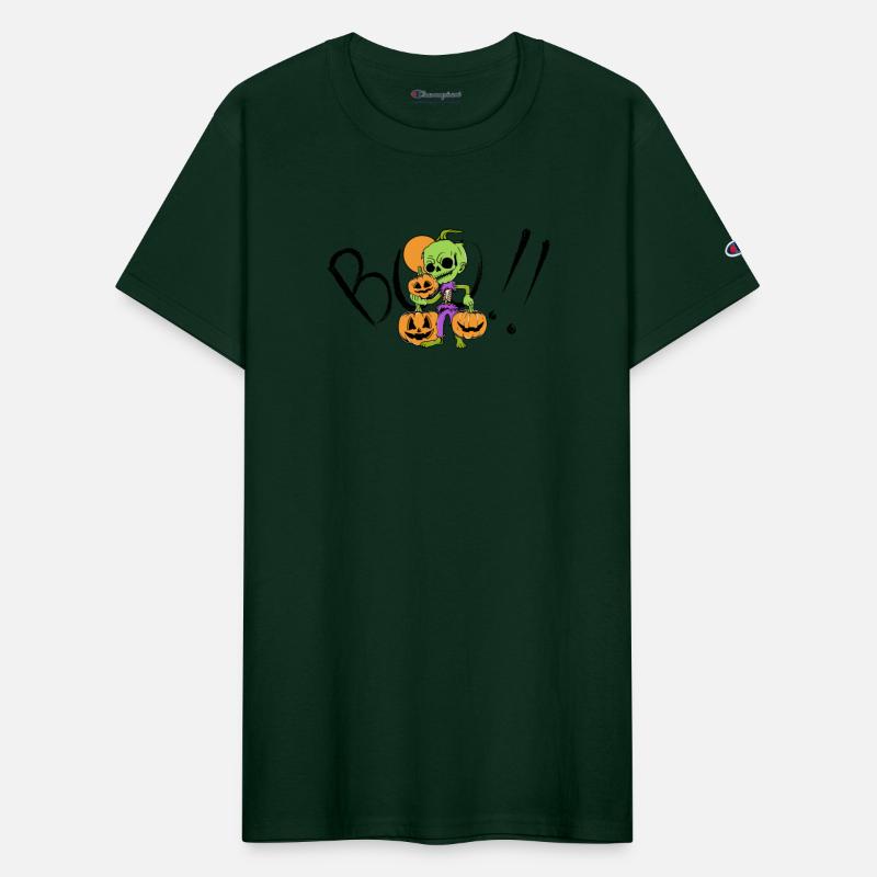 Ghost Pumpkin Halloween T Shirt 1