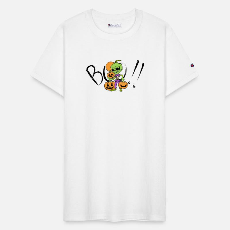 Ghost Pumpkin Halloween T Shirt 1