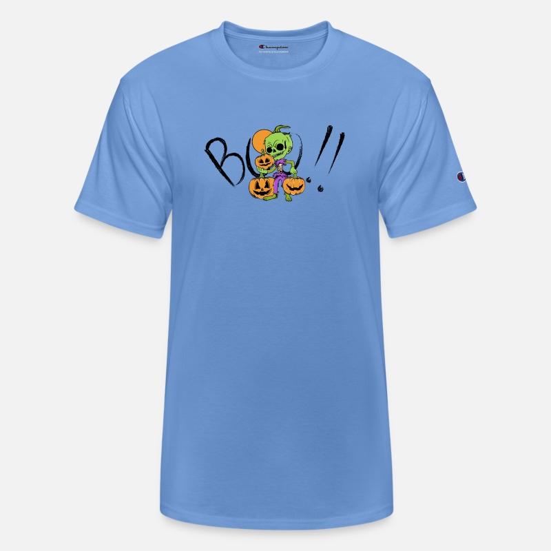 Ghost Pumpkin Halloween T Shirt 1